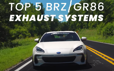 Top 5 Exhausts for the 2022-Present Subaru BRZ/Toyota GR86