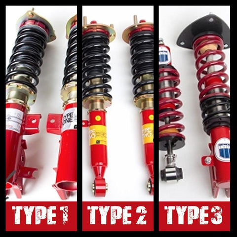 Function & Form Coilovers - Type-1, Type-2 and Type-3 are Here!