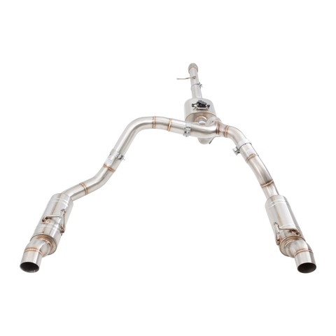XForce Varex Valved Cat-Back Exhaust System | 2022+ Silverado 1500 Gen 4 ZR2 6.2L (ESCS23VKCS)