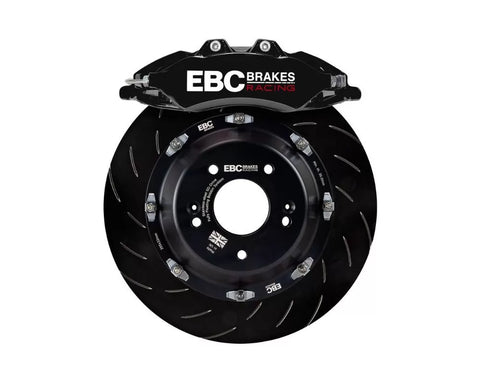 EBC Brakes Apollo-6 Calipers & 380mm Rotors Big Brake Kit | 2017-2021 Honda Civic Type-R (BBK037BLK-1)