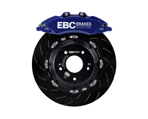 EBC Brakes Storm Shadow Blue Apollo-6 Calipers 380mm Front Big Brake Kit | 2017-2021 Honda Civic Type-R (BBK037BLU-1)