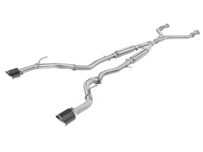aFe Takeda 2.5" Stainless Steel Cat-Back Exhaust System | 2016-2024 Infiniti Q50 3.0L (49-36132)