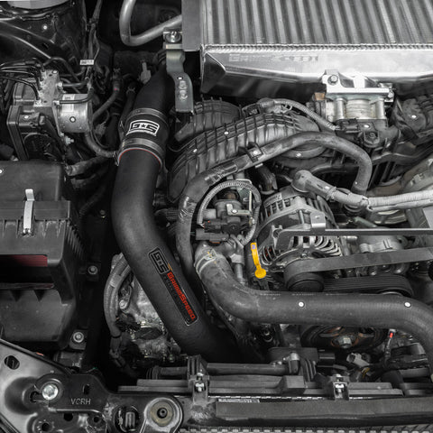 GrimmSpeed Charge Pipe Kit - Black | 2022+ Subaru WRX, 2019+ Subaru Ascent (113083BLK)