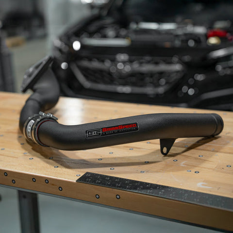 GrimmSpeed Charge Pipe Kit - Black | 2022+ Subaru WRX, 2019+ Subaru Ascent (113083BLK)