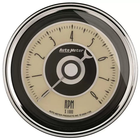 Autometer 3-3/8" 0-8000 RPM Tachometer Gauge Cruiser AD | Universal (1195)