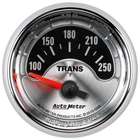 Autometer 2-1/16" 100-250 °F Transmission Temp Gauge American Muscle | Universal (1249)