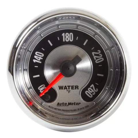 Autometer 2-1/16" 100-260 °F Water Temperature Gauge American Muscle | Universal (1255)