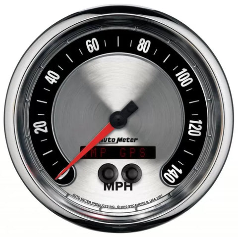 Autometer 5" 0-140 MPH Speedometer Gauge American Muscle | Universal (1281)