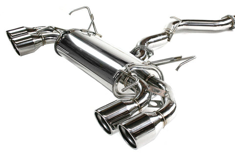 Invidia Q300 Stainless Steel Dual Cat-Back Exhaust System | 2008-2014 Subaru STi & 2011-2014 Subaru WRX Hatchback (HS08STIG3S)