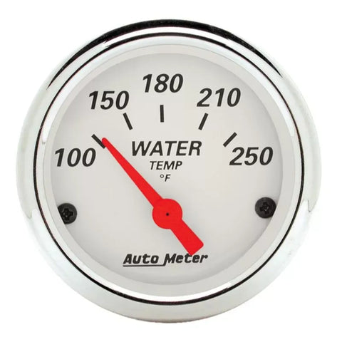 Autometer 2-1/16" 100-250 °F Water Temperature Gauge Arctic White | Universal (1337)