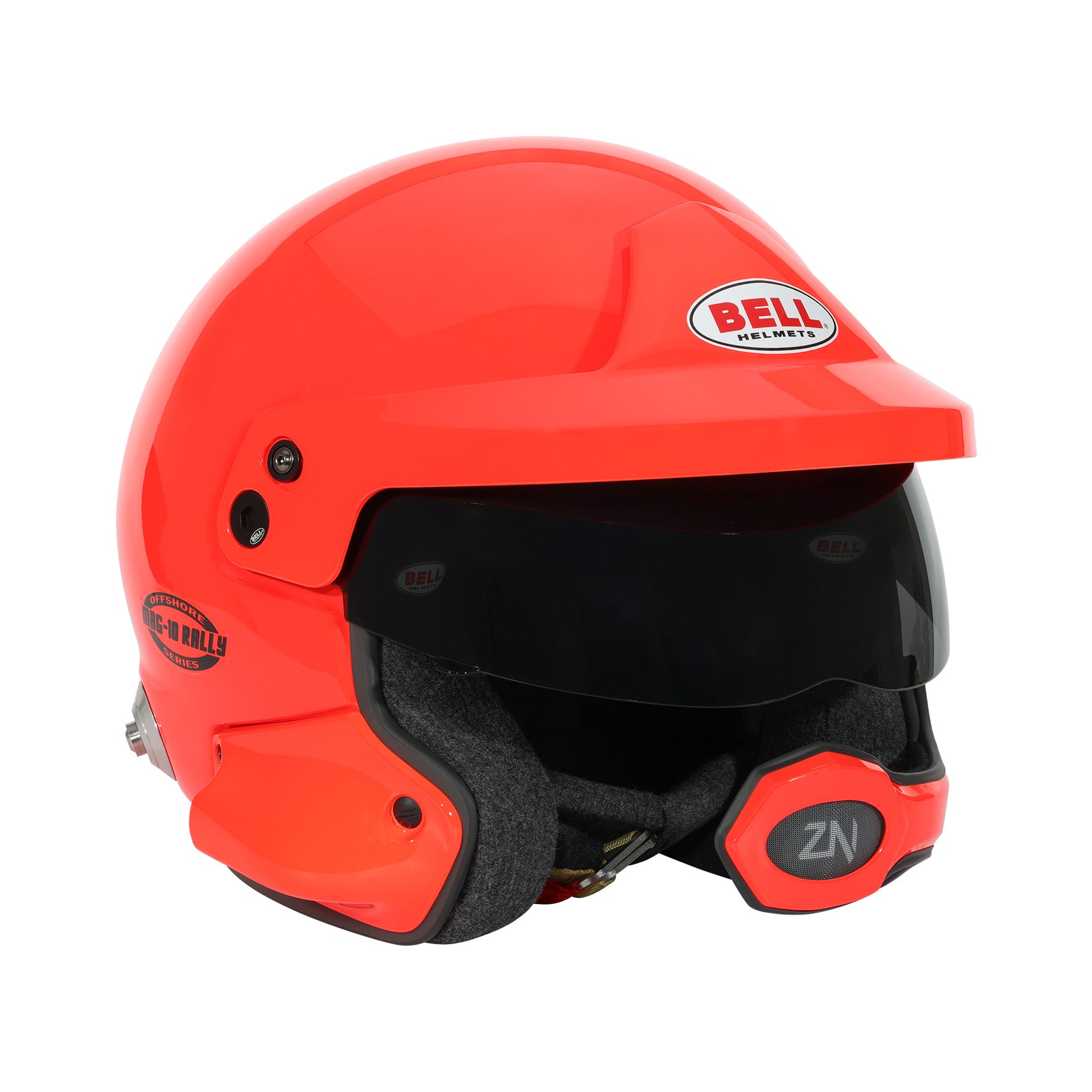 Bell MAG-10 Pro Rally SA2025 Racing Helmet (134621X) Orange / 54 (6 3/4)