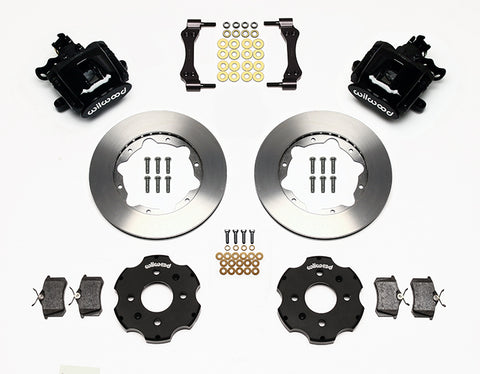 Wilwood Rear Parking Brake Caliper Brake Kit - 2.39" Axle Offset - 11" Rotors | 92-95 Civic / 93-97 Del Sol / 90-01 Integra (140-10206)