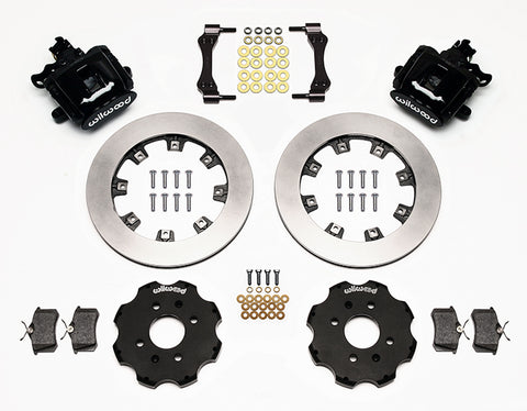 Wilwood Rear Parking Brake Caliper Brake Kit - 2.39" Axle Offset - 12.19" Rotors | 92-95 Civic / 93-97 Del Sol / 90-01 Integra (140-10207)