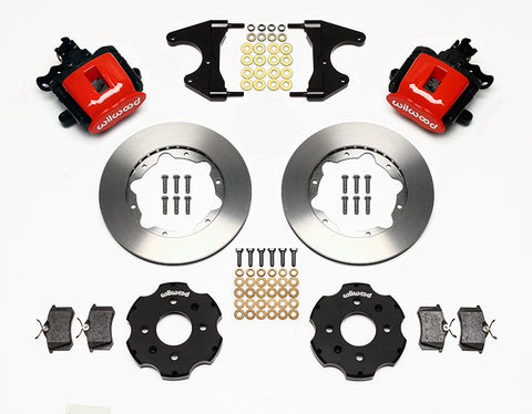 Wilwood Rear Parking Brake Caliper Brake Kit - 2.46" Axle Offset - 11" Rotors | 92-95 Civic / 93-97 Del Sol / 90-01 Integra (140-10208)