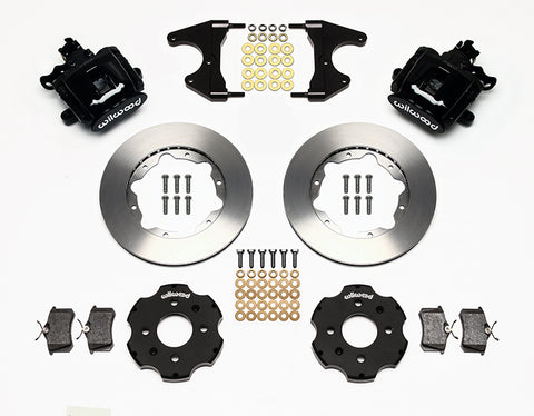 Wilwood Rear Parking Brake Caliper Brake Kit - 2.46" Axle Offset - 11" Rotors | 92-95 Civic / 93-97 Del Sol / 90-01 Integra (140-10208)