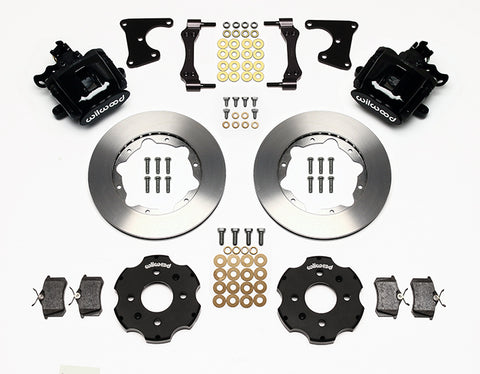 Wilwood Rear Parking Brake Caliper Brake Kit - 2.71" Axle Offset - 11" Rotors | 92-95 Civic / 93-97 Del Sol / 90-01 Integra (140-10210)