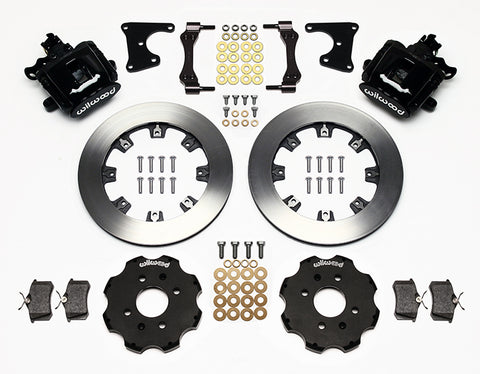 Wilwood Rear Parking Brake Caliper Brake Kit - 2.71" Axle Offset - 12.19" Rotors | 92-95 Civic / 93-97 Del Sol / 90-01 Integra (140-10211)