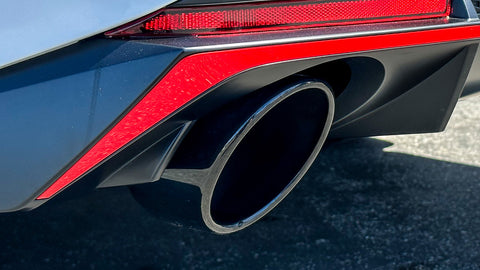 Borla Cat-Back Exhaust System - Black Chrome Tips | 2022-2023 Hyundai Elantra N (140925BC)