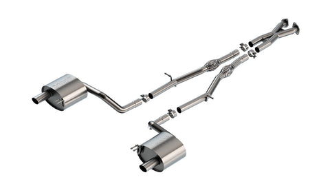 Borla Cat-Back Exhaust System S-Type | 2019-2021 Genesis G70 (141018)