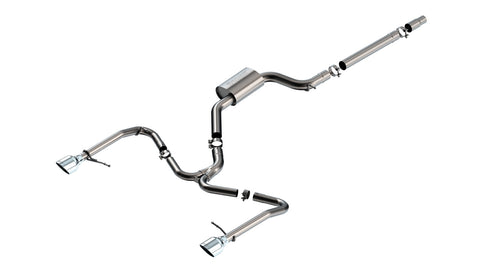 Borla Cat-Back Exhaust System S-Type | 2022-2026 Volkswagen Jetta GLI