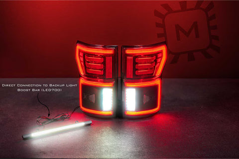 Morimoto XB LED Tails - Pair / Smoked | 2015-2020 Ford F-150 (LF723)