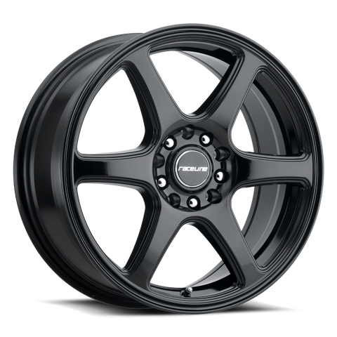 Raceline Wheels Matrix Gloss Black 18x8 | 5x100/5x114.3 (146B-88089+40)