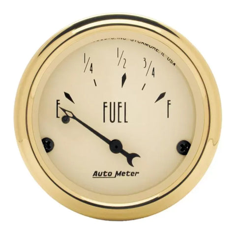 Autometer 2-1/16" 73-10 Ω Fuel Level Gauge GOLDEN OLDIES | Universal (1505)