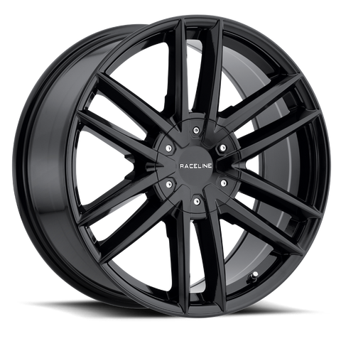 Raceline Wheels Impulse Gloss Black 20x8.5 | 5x114.3/5x120 (158B-28594+35)