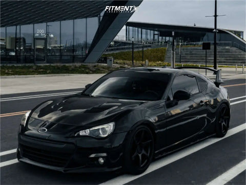 Anovia Titan Raven Black 18x8.5 +35 | 5x114.3 (ART103188551143573SB)