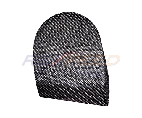 Rexpeed Passenger Side Exhaust Exit CF Cover | 2020-2026 Toyota Supra GR (TS26A)