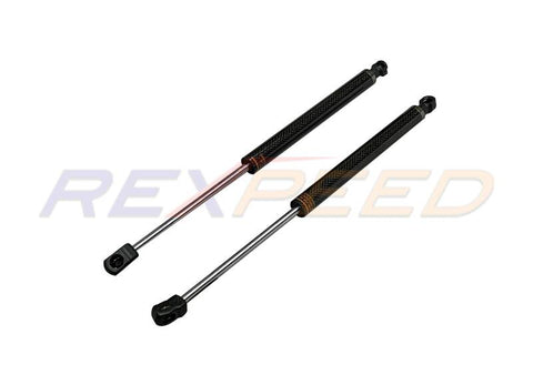 Rexpeed Carbon Fiber Hood Dampers | 2022+ Subaru BRZ / Toyota GR86 (FR100)