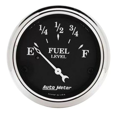 Autometer 2-1/16" 240-33 Ω Fuel Level Gauge Old Tyme Black | Universal (1717)