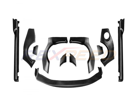 Rexpeed R-Style Fiberglass Wide Body Kit, Side Skirts & Splitter without diffuser | 2013 - 2016 Subaru BRZ & Scion FRS (FR45)