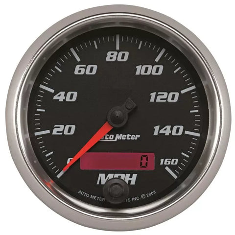 Autometer 3-3/8" 0-160 MPH PRO-CYCLE Speedometer Gauge Black | Universal (19689)