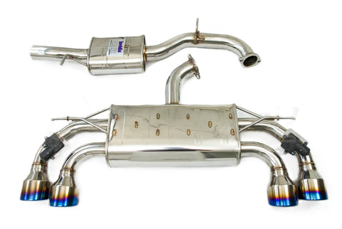 Invidia Q300 Cat-Back Exhaust | 2017-2021 VW Golf R 7.5 (HS17GFR753V4RS/T)