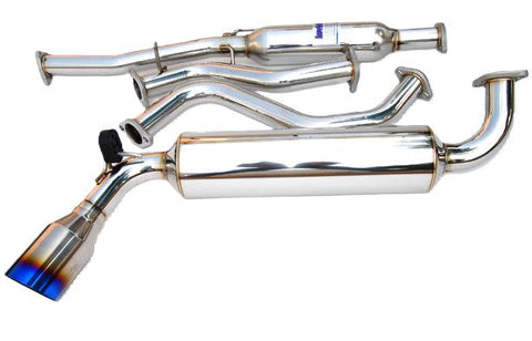 Invidia N1 Catback Exhaust w/Titanium Tip | 1988-1991 Honda Civic EF9 Hatch-back (HS88HC3GTT)