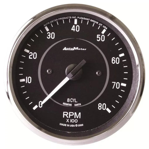 Autometer 4" 0-8000 RPM Tachometer Gauge Cobra | Universal (201004)