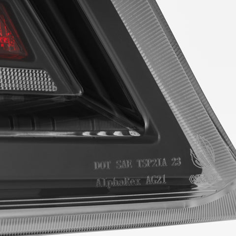 Alpharex LUXX-Series LED Tail Lights - Alpha-Black | 2021+ Toyota GR86 / Subaru BRZ (675040)