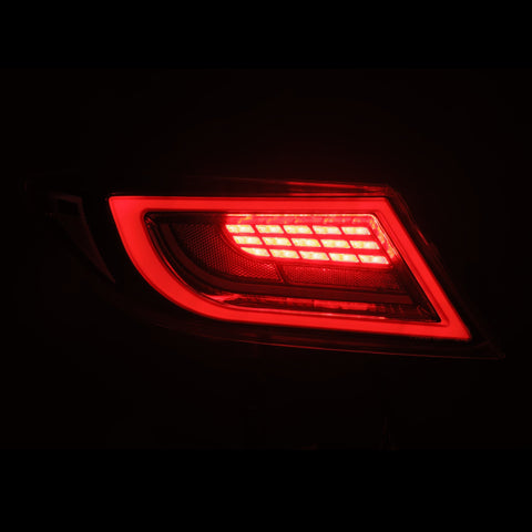 Alpharex LUXX-Series LED Tail Lights - Black Smoke | 2021+ Toyota GR86 / Subaru BRZ (675020)