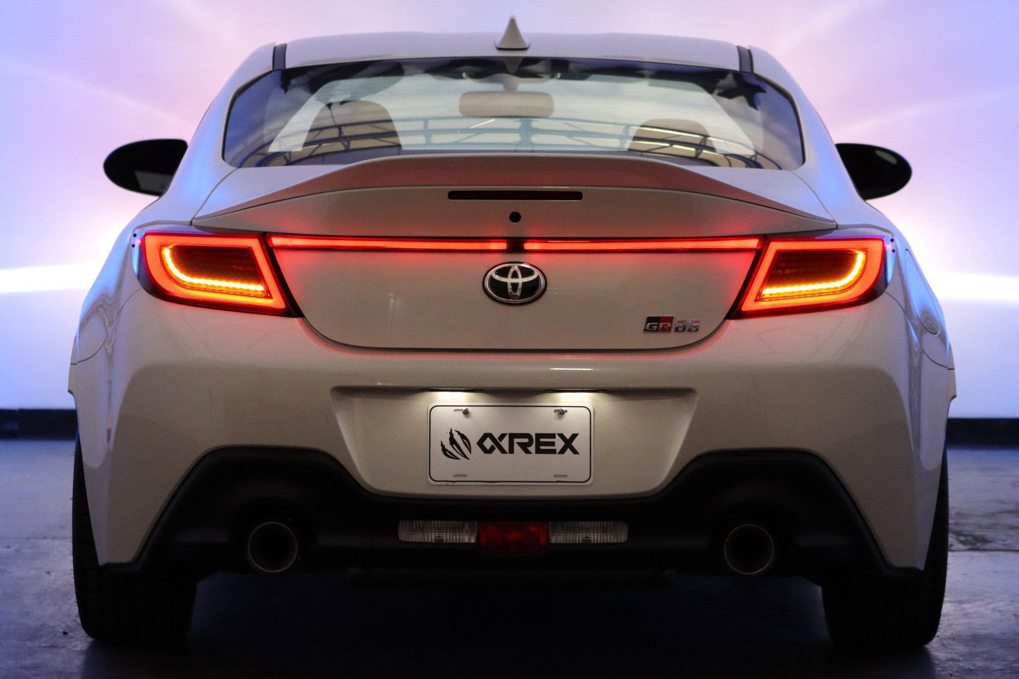 Alpharex LUXX-Series LED Tail Lights - Black Smoke | 2021+ Toyota