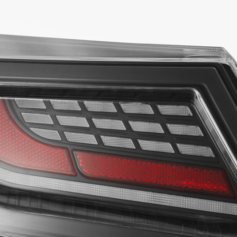 Alpharex LUXX-Series LED Tail Lights - Alpha-Black | 2021+ Toyota GR86 / Subaru BRZ (675040)