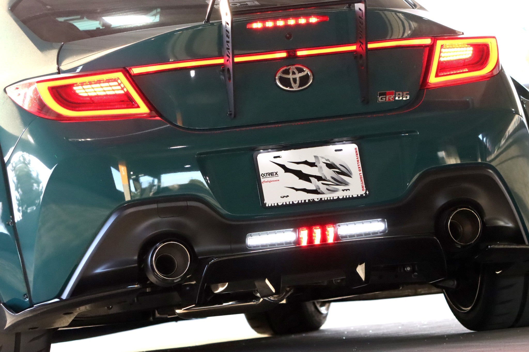 Alpharex LUXX-Series LED Tail Lights - Vivid Red | 2021+ Toyota