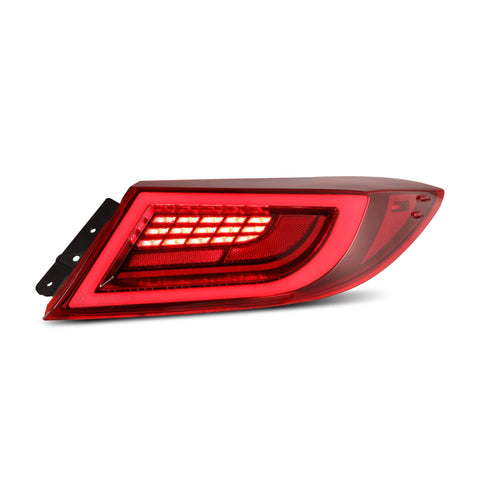 Alpharex LUXX-Series LED Tail Lights - Vivid Red | 2021+ Toyota GR86 / Subaru BRZ (675030)