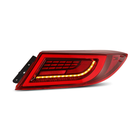 Alpharex LUXX-Series LED Tail Lights - Vivid Red | 2021+ Toyota GR86 / Subaru BRZ (675030)