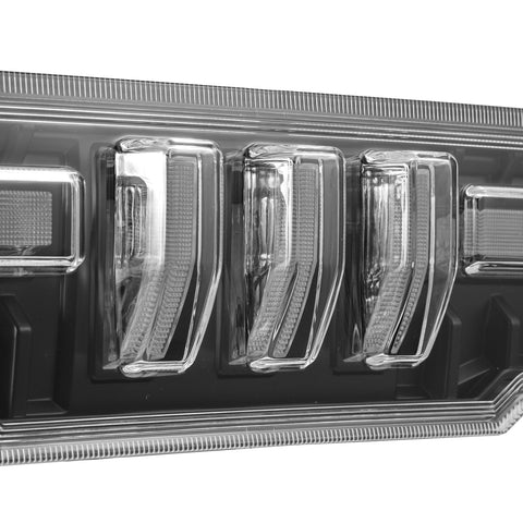 Alpharex LUXX-Series LED Fourth Brake Light - Black Clear | 2021+ Toyota GR86 / Subaru BRZ (220040)