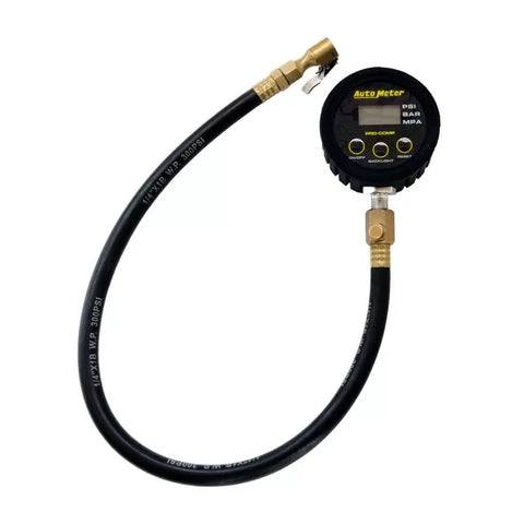 Autometer 0-50 PSI Tire Press Gauge | Universal (2163)