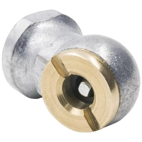 Autometer 1/4" NPT 90º BALL FOOT Air Chuck | Universal (2169)