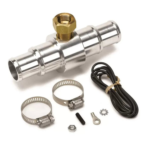 Autometer 1" TO 1.25" HEATER HOSE 1/8" NPTF FEMALE Adapter Fitting Aluminum | Universal (2282)