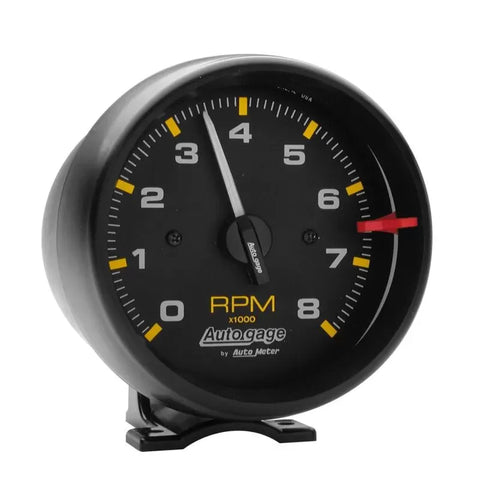 Autometer 3-3/4" 0-8000 RPM Pedestal Tachometer Gauge Auto Gage | Universal (2300)