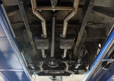 Flowmaster American Thunder Crossmember-Back Exhaust | 1967-1972 Ford F-100/250/350 V8 (817938)